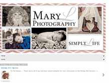 Tablet Screenshot of marylphoto.blogspot.com