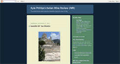 Desktop Screenshot of italianwinereview.blogspot.com