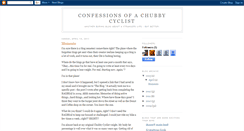 Desktop Screenshot of chubbycyclist.blogspot.com