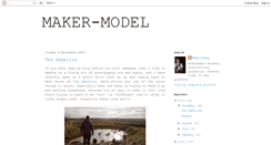 Desktop Screenshot of maker-model.blogspot.com