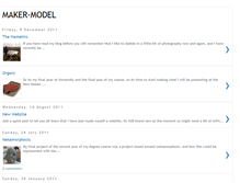 Tablet Screenshot of maker-model.blogspot.com