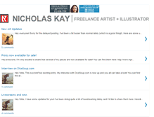 Tablet Screenshot of nicholaskay.blogspot.com