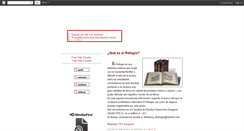 Desktop Screenshot of bibliotecaelrefugio.blogspot.com