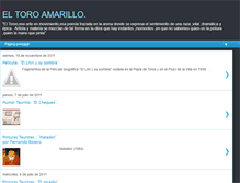 Tablet Screenshot of eltoroamarillo.blogspot.com