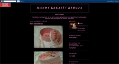 Desktop Screenshot of mandykreativ.blogspot.com