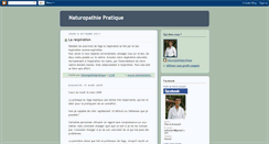 Desktop Screenshot of naturopathiepratique.blogspot.com