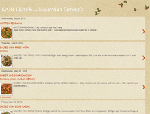 Tablet Screenshot of karileaves.blogspot.com