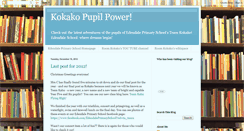 Desktop Screenshot of kokakopupilpower.blogspot.com