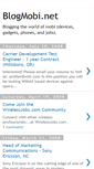 Mobile Screenshot of mobiblogging.blogspot.com