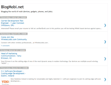 Tablet Screenshot of mobiblogging.blogspot.com