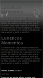 Mobile Screenshot of lunaticosmomentos.blogspot.com