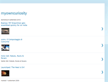 Tablet Screenshot of myowncuriosity.blogspot.com