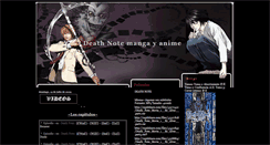 Desktop Screenshot of deathnotemangayanime.blogspot.com