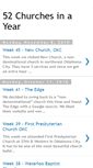 Mobile Screenshot of 52churchesinayear.blogspot.com