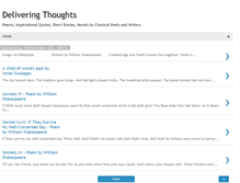 Tablet Screenshot of deliveringthoughts.blogspot.com