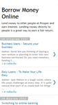 Mobile Screenshot of borrow-money-online-now.blogspot.com