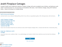 Tablet Screenshot of andrilcottages.blogspot.com