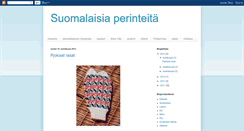 Desktop Screenshot of perinteet.blogspot.com