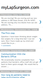 Mobile Screenshot of mylapsurgeon.blogspot.com