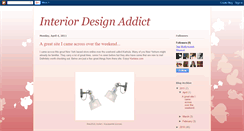 Desktop Screenshot of interiordesignaddiction.blogspot.com