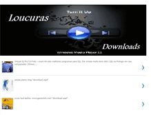 Tablet Screenshot of loucurasdownloads.blogspot.com