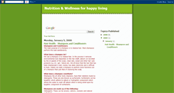 Desktop Screenshot of nutritionforu.blogspot.com