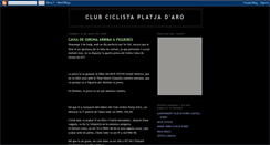 Desktop Screenshot of clubciclistaplatjadaro.blogspot.com