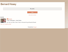 Tablet Screenshot of bernardhosey.blogspot.com
