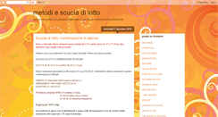 Desktop Screenshot of metodiescuoladilotto.blogspot.com