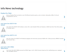 Tablet Screenshot of infotehnology.blogspot.com