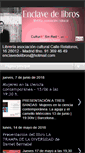 Mobile Screenshot of enclavedelibros.blogspot.com