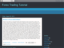 Tablet Screenshot of forex-tradingtutorial.blogspot.com