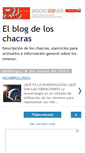 Mobile Screenshot of elblogdeloschacras.blogspot.com
