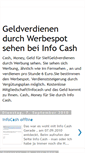 Mobile Screenshot of geldverdienendurchwerbungsehen.blogspot.com
