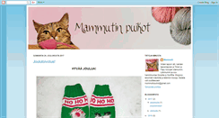 Desktop Screenshot of mammutinpuikot.blogspot.com