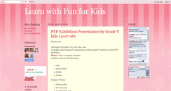 Desktop Screenshot of poonam-funlearn-preschool.blogspot.com