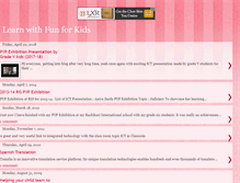 Tablet Screenshot of poonam-funlearn-preschool.blogspot.com