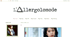 Desktop Screenshot of allergolomode.blogspot.com