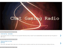 Tablet Screenshot of chat-gaming.blogspot.com