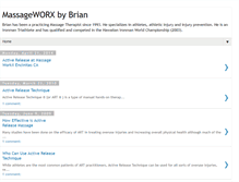 Tablet Screenshot of massageworx.blogspot.com