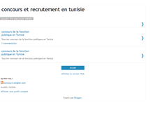 Tablet Screenshot of concours-emploi.blogspot.com