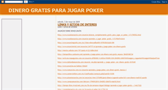 Desktop Screenshot of dinero-gratis-poker.blogspot.com
