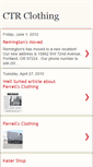 Mobile Screenshot of ctrclothing.blogspot.com