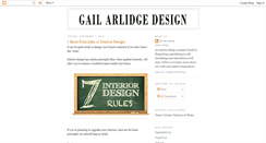 Desktop Screenshot of gailarlidgedesign.blogspot.com