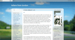 Desktop Screenshot of letters-from-london.blogspot.com