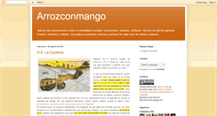 Desktop Screenshot of mangoconarroz.blogspot.com