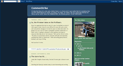 Desktop Screenshot of commonstrike.blogspot.com