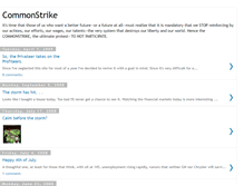 Tablet Screenshot of commonstrike.blogspot.com