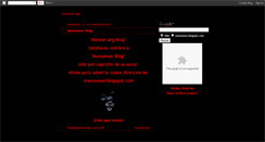 Desktop Screenshot of mansonarg.blogspot.com