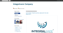 Desktop Screenshot of integralware.blogspot.com